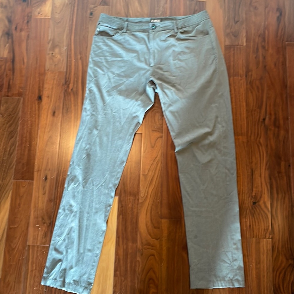Linksoul 5pocket Boardwalker chinos. Gray. 35L (35x34)